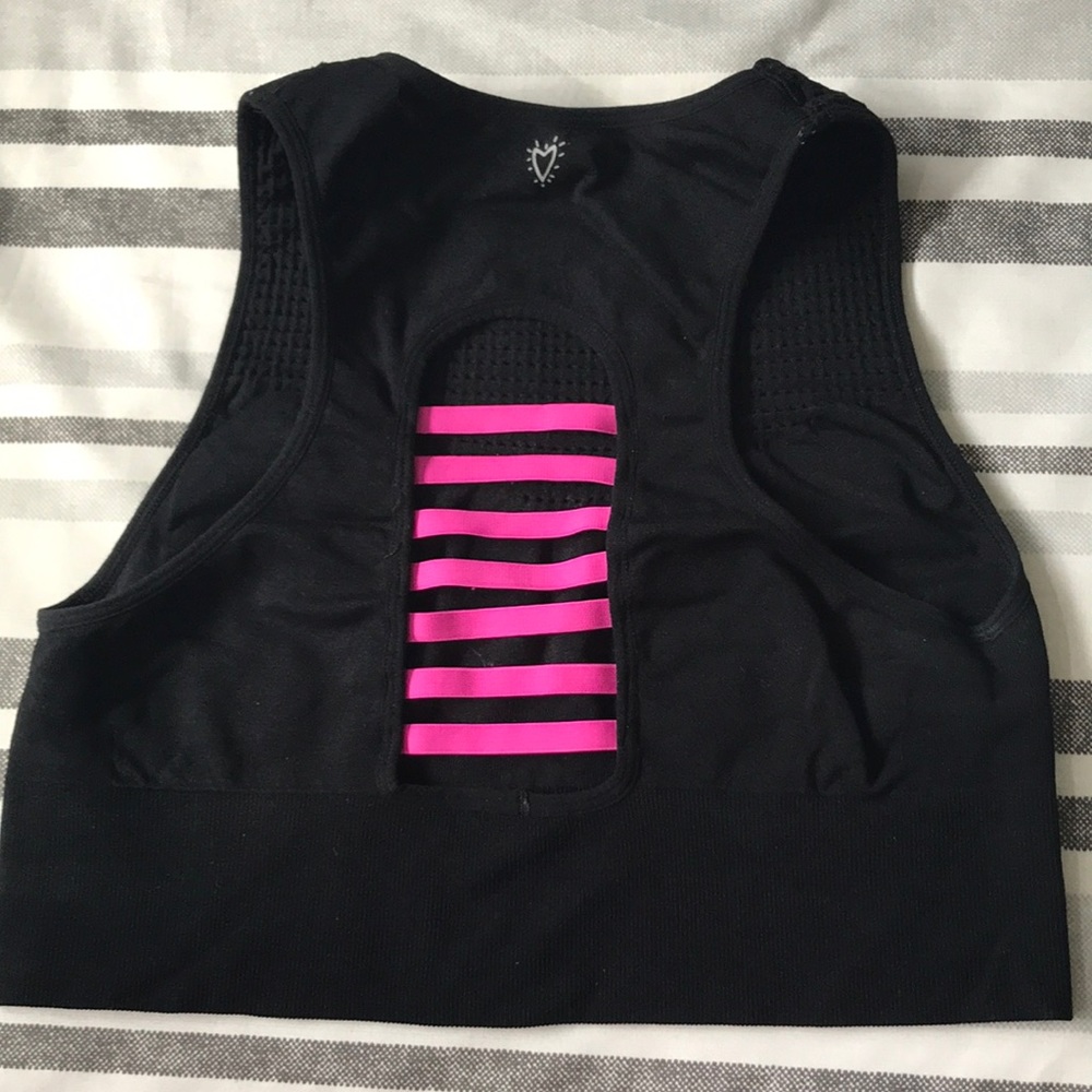 High Neck Beaty Johnson Sports Bra/Yoga Top